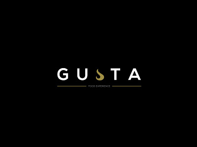 gusta branding design illustration illustrator logo typography vector