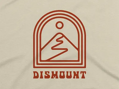 Dismount 1 bicycle mountains path