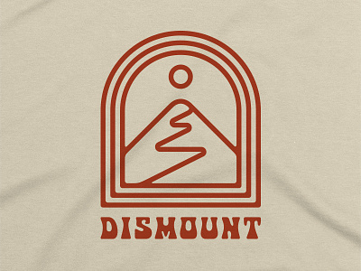 Dismount 1 bicycle mountains path