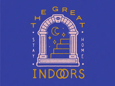 The Great Indoors design handlettering illustration