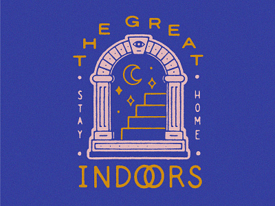 The Great Indoors design handlettering illustration