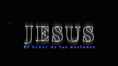 "Jesus- The Lord of all the nations" aftereffects design motiongraphics motiongraphics design