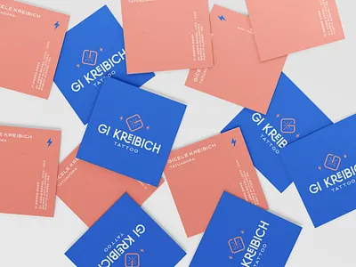Gi Kreibich Tattoo | Branding brand brand identity branding design identidade visual logo marca minimal personal brand personal logo tattoo tattoo artist tattoo studio