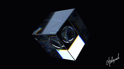 Looping Cubes! 3dproduct animation blender blender3d brand branding colours cube design gif glassy looping minimal octane product design product visualization