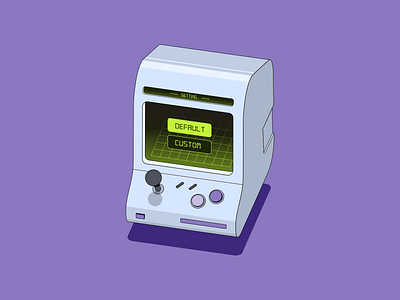 Robinhood // Purple computers consoles illustration isometric machine purple railroad robinhood snes solar panel worker