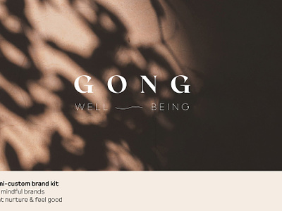 GONG – Semi-Custom Brand Kit