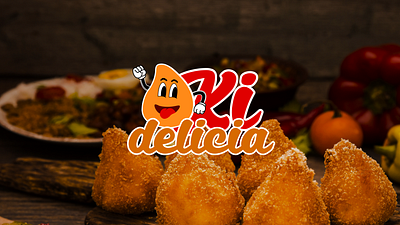 KI DELICIA | Salgaderia brasileira em Portugal brand identity branding design graphic design illustration vector