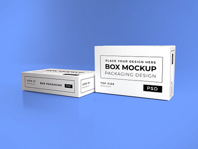 Download Long Box Mockup Vol 13 box mockup packaging photoshop premium template