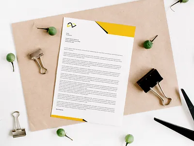 letterhead Design banner design letterhead design
