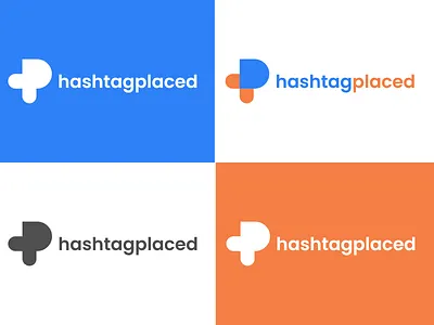 HashtagPlaced Logo Design designs illustrator logo logodesign logodesigner product