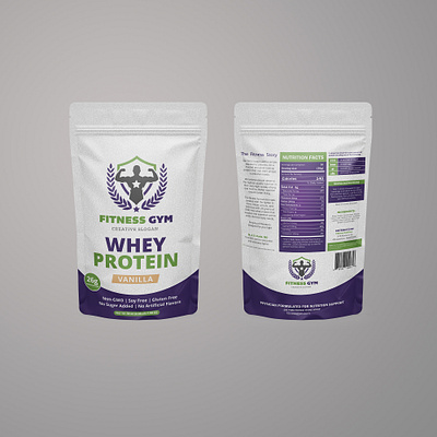 Fitness Gym Whey Protein Pack fitness gym pack protein