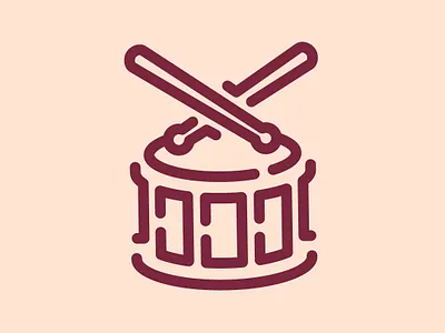 Day 44 - Anchor - 100 Icons Daily 100days beat design drum icon illustration leeayr logo minimal vector