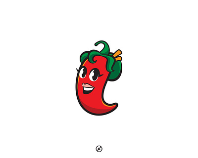 Chilli Pepper Mascot (Kuali_Ibu Negara) chilli food mascot mascot character mascot design mascot logo pepper spicy