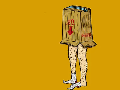 Box Boy illustration procreate