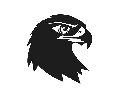 Eagle head animal beak bird logo eagle face falcon header illustration predator raptor symbol vector vector art