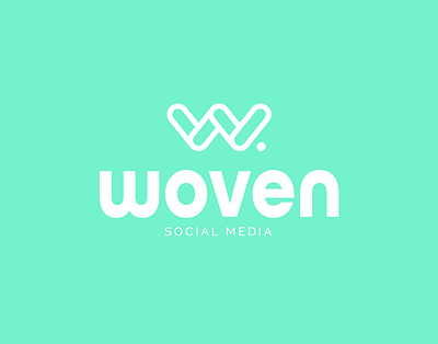 Daily Logo Challenge : Day 34 - Woven brand identity branding creative daily dailylogochallenge design logodesign logodesignchallenge logotype socialmedia visual identity woven