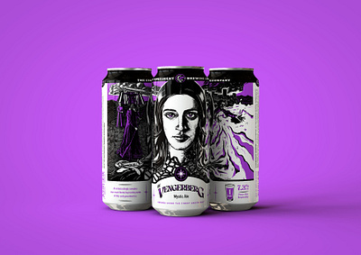 The Witcher Beer Label : Of Vengerberg beer art beer branding beer can design beer label beer label design branding branding design illustration illustration digital the witcher typography