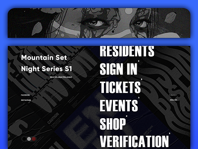 MSN.S1 dark designer dribbble english georgia georgian mode mountain online order set tbilisi ticket ui ux web web design webdesign website website design