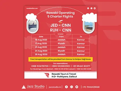 Travel Poster for Rawabi airlines branding brandingreimagined calicut ccj cnn design jazzstudio jeddah kannur kerala kozhikode rawabi rawabionline riyadh ruh saudi airlines saudiarabia sv team rawabi