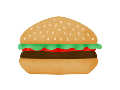 Burger illustration