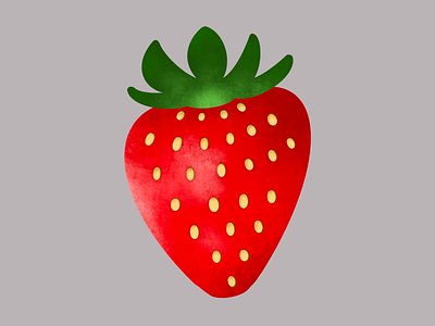 Strawberry illustration illustrations