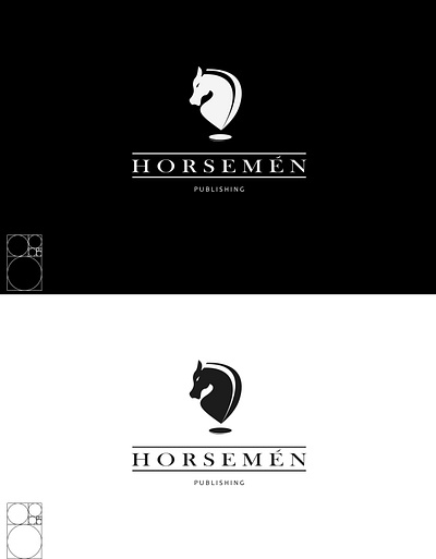 Horsemen app branding design flat icon illustration logo typography ui vector