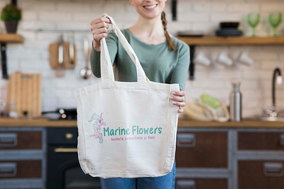 Cromatix work Branding Marine logo bag branding constanta creative cromatix cromatix creative image lab cromatixlab design identity illustration moldova romania