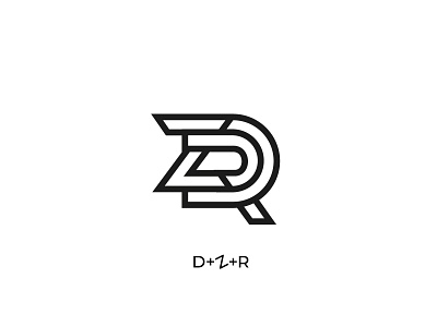 Logo for clothing brand clothing d r z