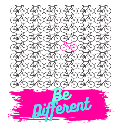 Be Different bad dryad illustration visual design