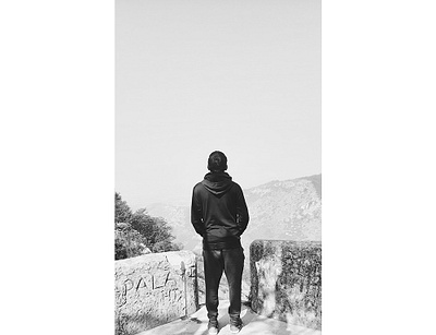 Not all who wander are lost ! bangalore blackandwhite breezy click hilltop minimalist photography