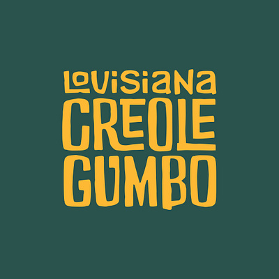 Louisiana Creole Gumbo Rebrand brand identity branding design detroit detroit graphic designer digital illustration food food and beverage logo rebrand rebranding