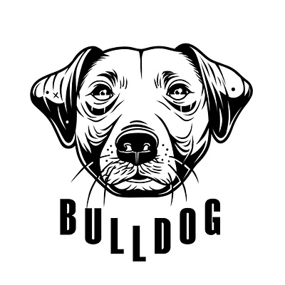 Dog Illustration design illustration logo vector
