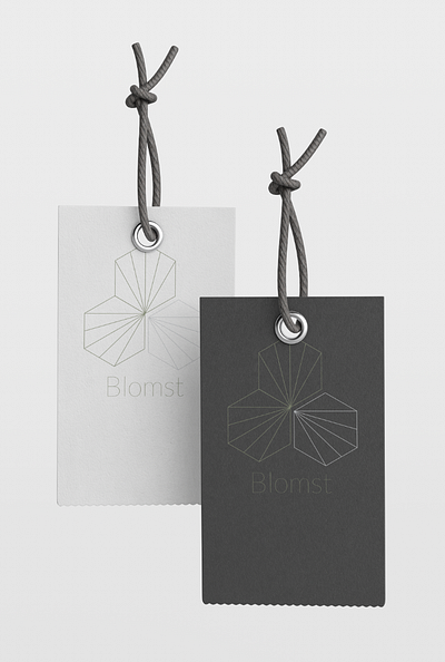 Blomst brand brand design logo