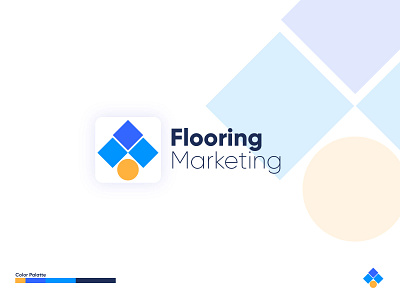 Marketing logo design brand design brand identity branding branding and identity branding concept branding design flooring logo illustration logo logo concept logo construction logo corporate logo design logo mark logodesign logotype marketing agency minimal typography vector