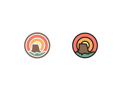Devil's Tower devils tower logo national park vector wyoming