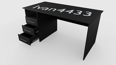 Simple Table 3d graphics blender3d