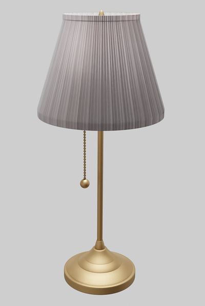 Lamp 3d modeling blender3d