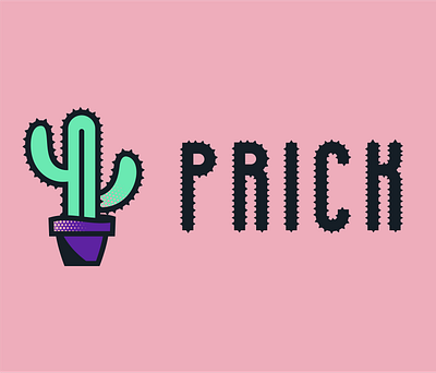 PRICK illustration vector