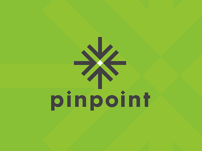 pinpoint Logo brand branding branding design design logo logo design logotype mark modern simplify