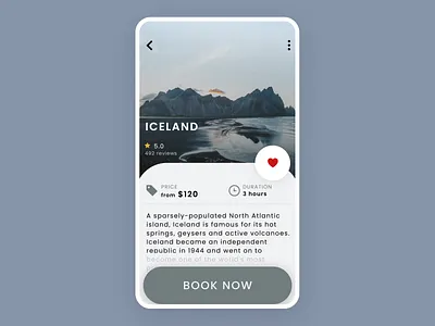 Info Card | Travel App creative dailyuichallenge design designinspiration hireme minimal ui uidesign uidesigner userinterfacedesign
