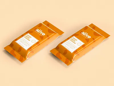 Alive Healthy Nutrition Bar Packaging adobe photoshop brand identity branding ecofriendly food healthy healthy eating healthyfood label design logo organic package design packaging design snack bar visual identity