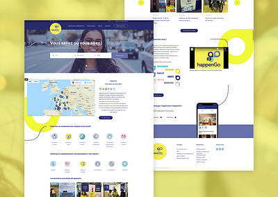 Happengo design ui ui design ux ux design webdesign