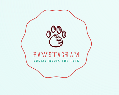 Instagram for Pets Logo 1 app artistic branding icon illustration logo ui vector visual design web