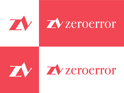 zeroerror QA branding creative design graphic design illustration logo logo design typography