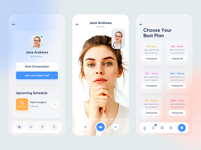 Medical Mobile App clinic doctor app doctor appointment health health app health care hospital medical medical app medical care medicine medicine app mobile app mobile app design mobile application mobile design mobile ui patient patient app product design