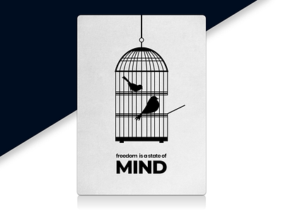 freedom is a state of mind set brand branding design freedom freelancer graphic design home india jaffna mobile motivation motivational quotes srilanka tamil typography ui ux website