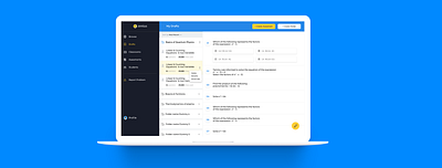 E-Learning Dahboard for Zenius dashboad drafts e learning teacher