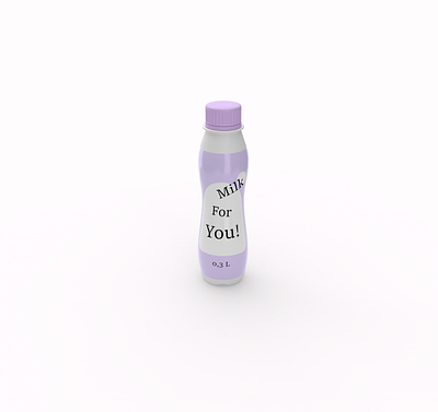 bottle milk 3dgraphics blender3d bottle milk