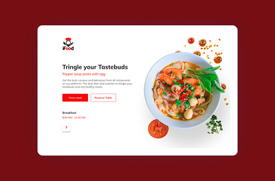 Food Store design food delivery app food landing page food web food website landing page landing page design minimal ui ui design ux web web design website design