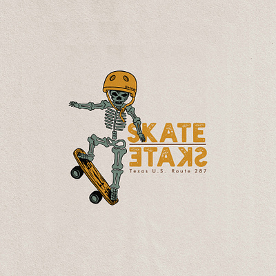 skate badge vintage hand drawn design illustration art badge badge logo design graphic design illustrator retro skate skateboard skateboarding skateboards skater skating tropical vector vintage vintage badge vintage design vintage font vintage logo